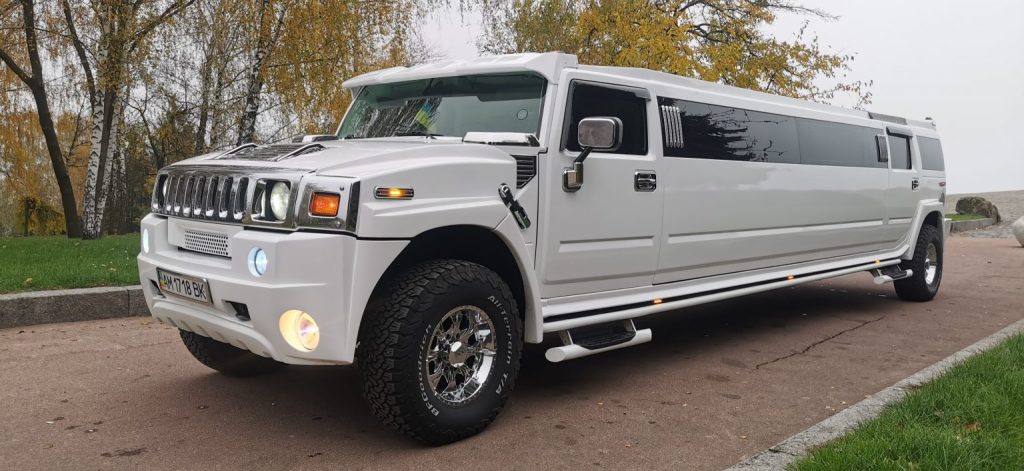 Лімузин Hummer H-2 хромований