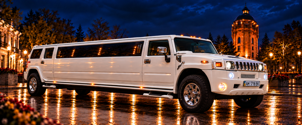Лімузин Hummer H-2 хромований